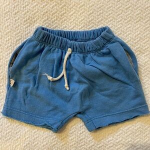 Childhood clothing, sweats bright Blue Kids Shorts